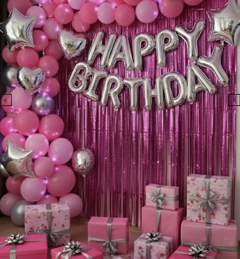 Lüks Sünnet Tahtı ve Balon Süsleme Görseli 1
